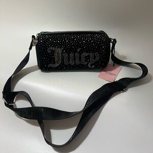 Juicy Couture Black Sequin Bag New With Tags